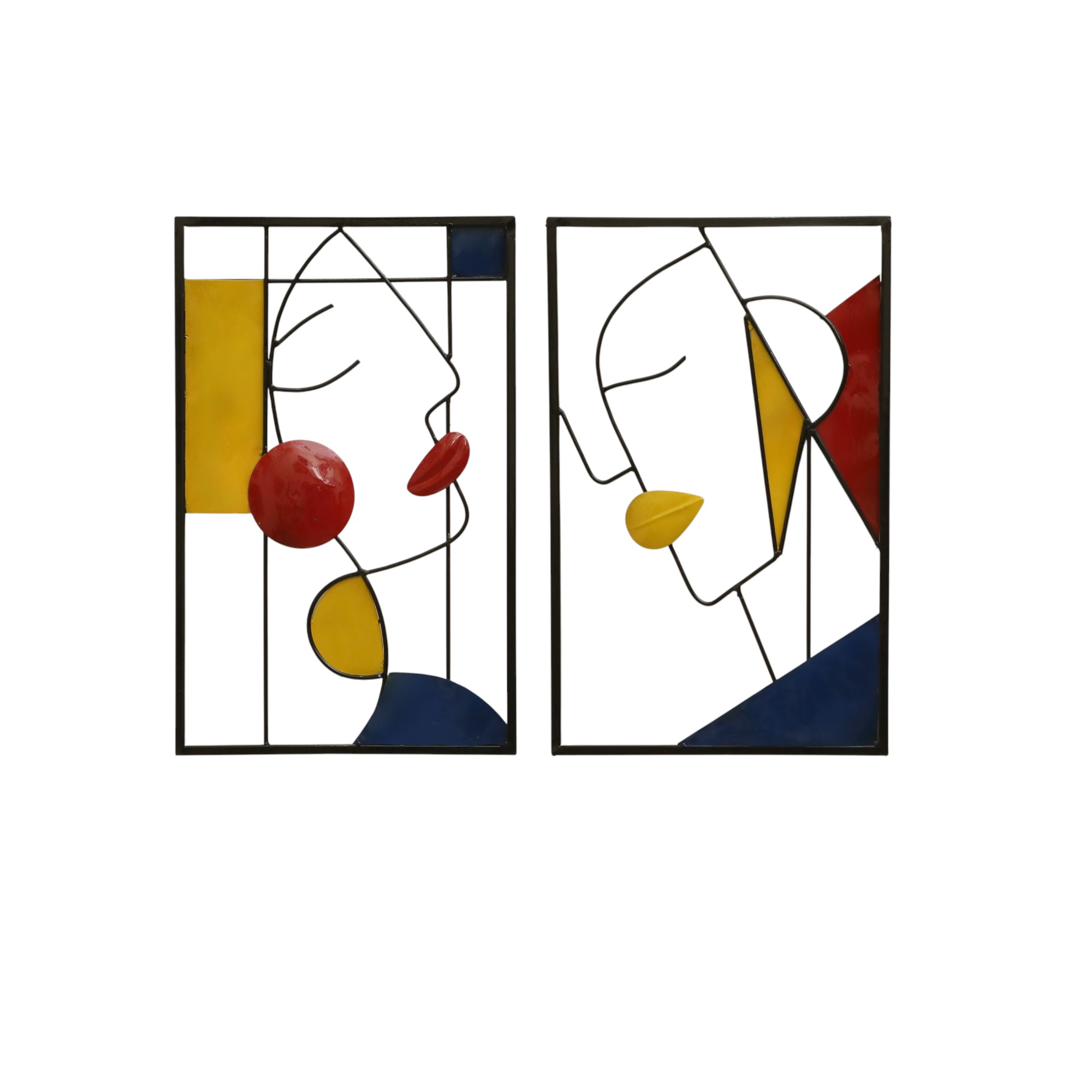 Metal Koto Wall Decor Set of 2 - Image 3