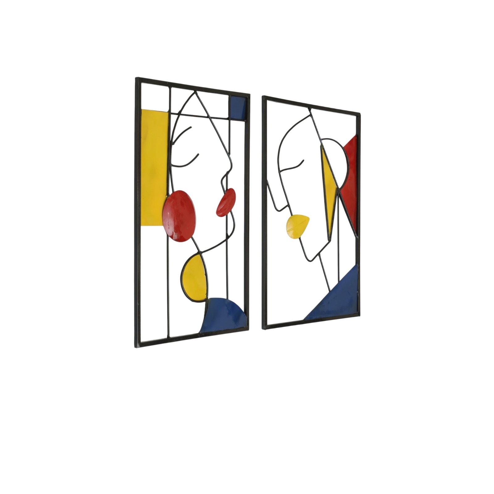 Metal Koto Wall Decor Set of 2 - Image 4