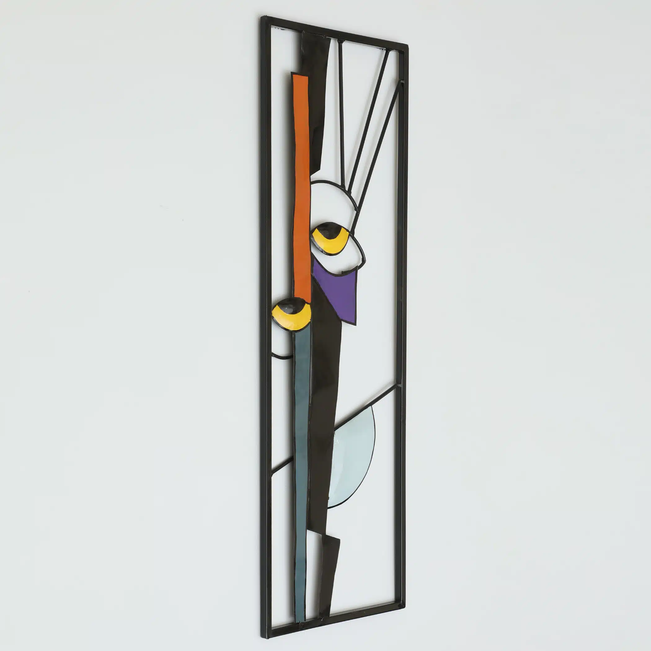 Abstract Metal Wall Art – Akina Wall Decor Design 1 - Image 3