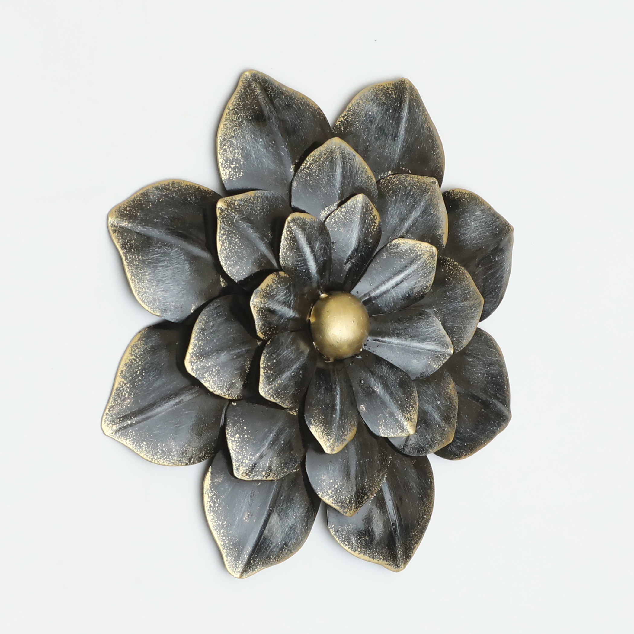 Metal Grace Flower Wall Decor Small - Image 3