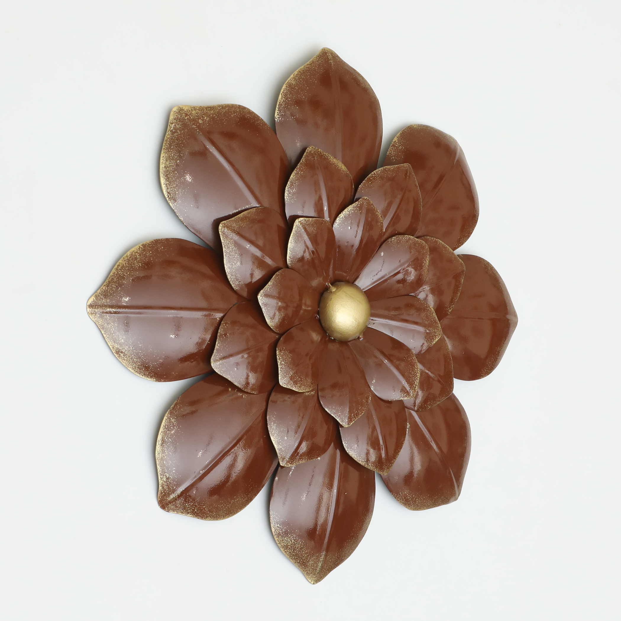 Metal Grace Flower Wall Decor Medium - Image 3