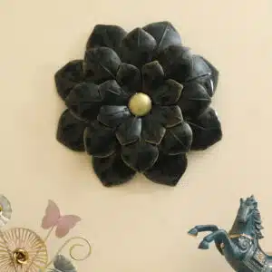 Metal Wall Decor for Living Room – Grace Flower Big, Multicolor