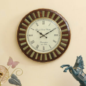 Luca Wooden Wall Clock