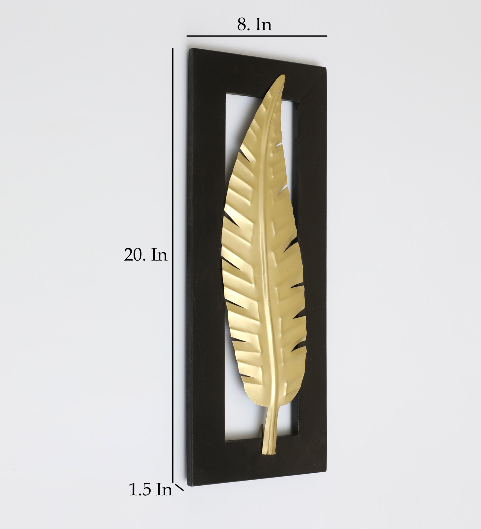 Metal & MDF Vantara Leaf/4 Wall Frame - Image 3