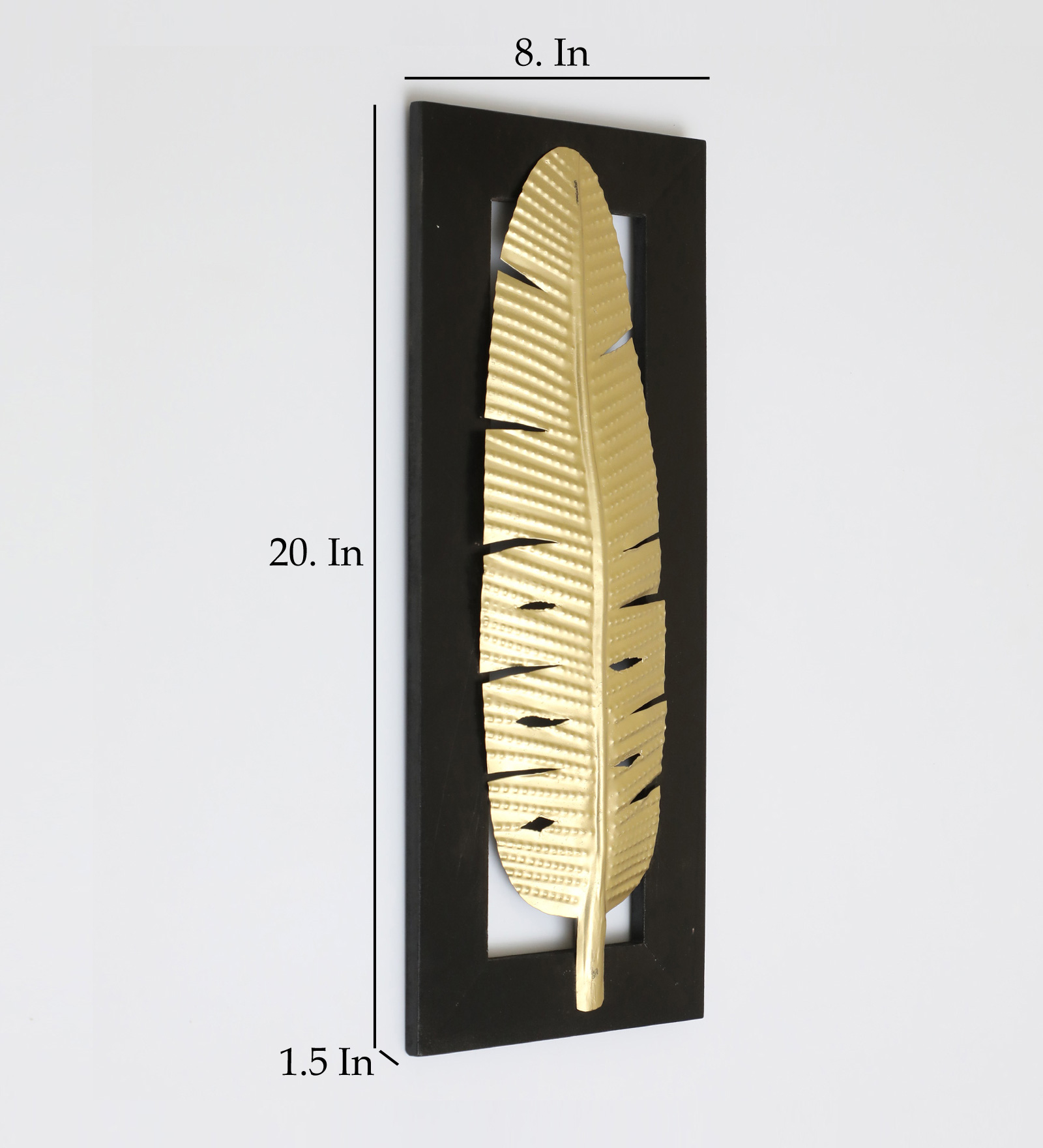 Metal & MDF Vantara Leaf/3 Wall Frame - Image 2