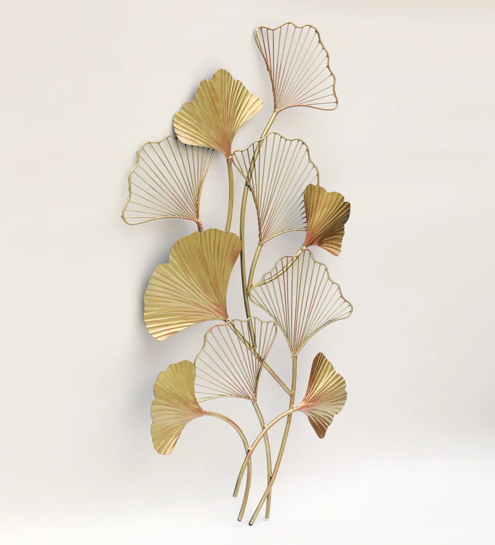Ginko Leaf Wall Art - Bayleen Metal Leaf Wall Decor - Image 3