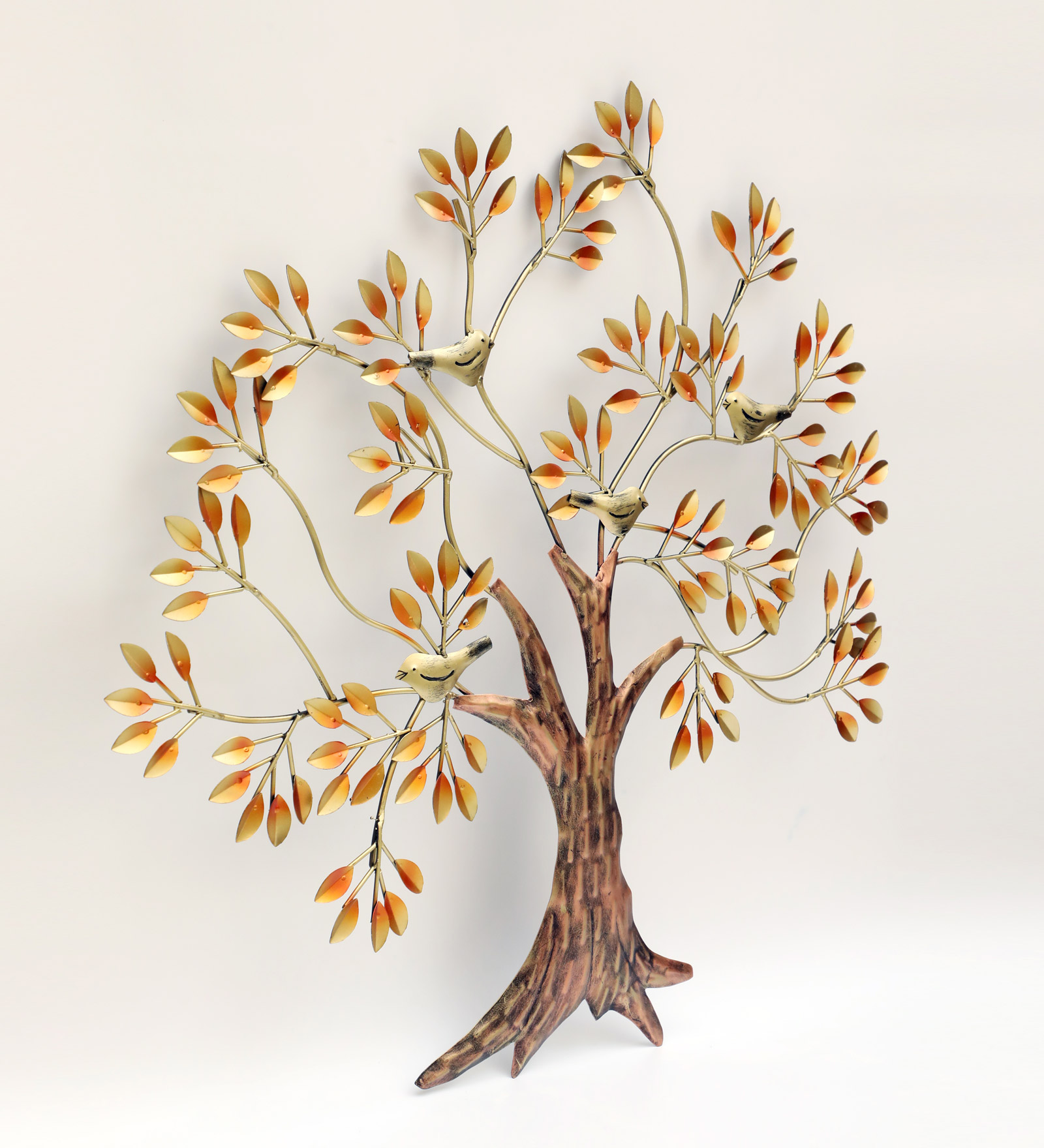 Metal Dani Bird Tree Wall Decor - Image 3