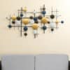 Circle Wall Decor – Zuri Abstract Metal Wall Art