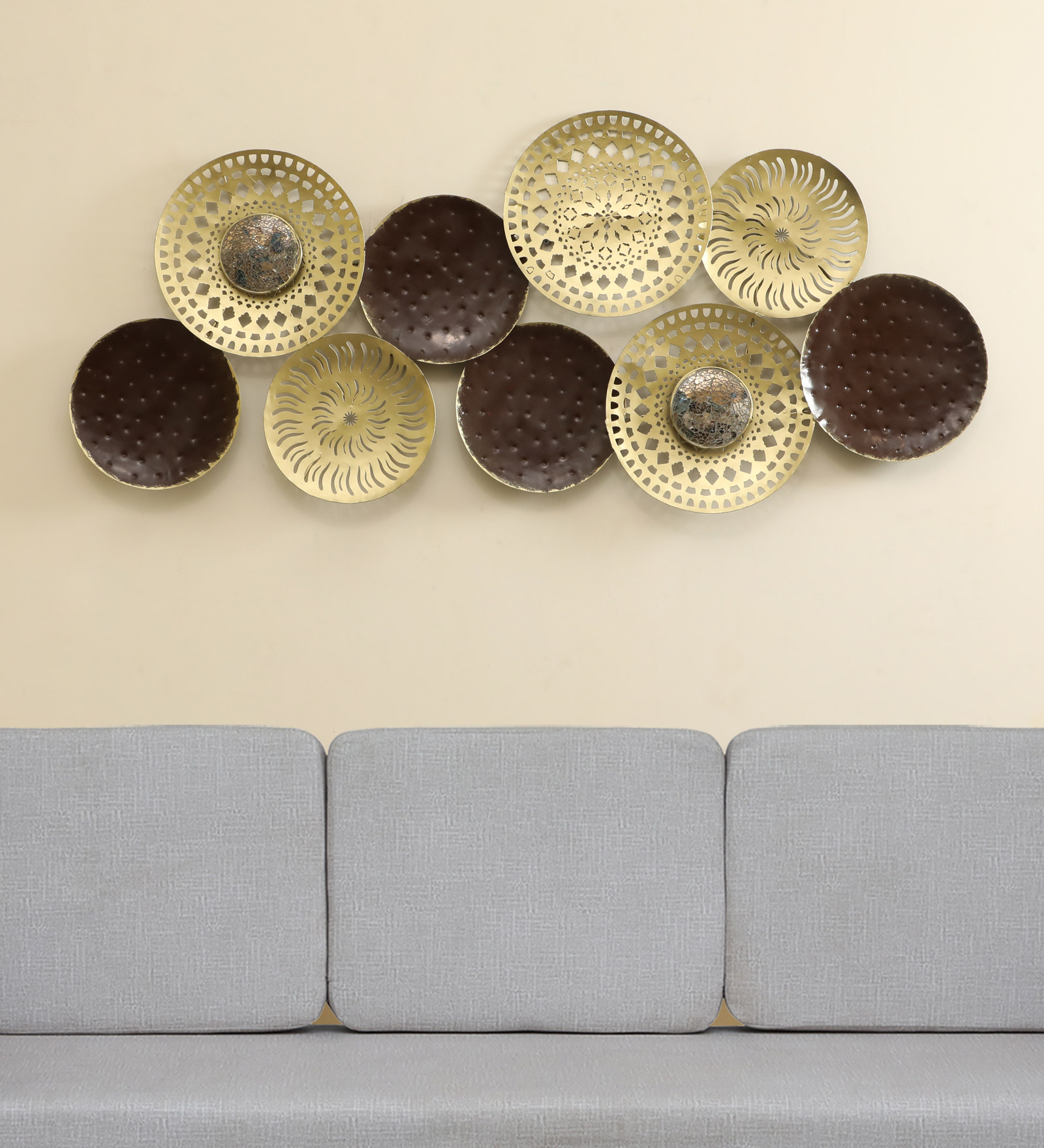 Metal Harley Abstract Wall Decor