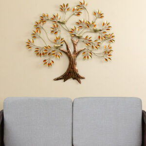 Metal Dani Bird Tree Wall Decor