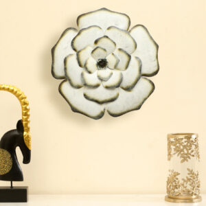 Metal Royal Flower Wall Decor Medium