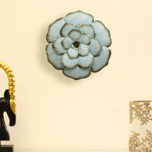 Metal Royal Flower Wall Decor Small