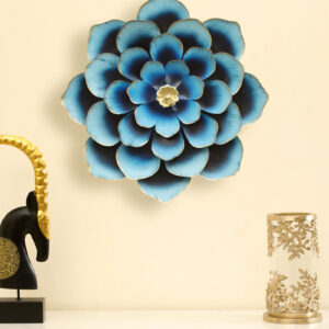 Metal Veda Flower Wall Decor Big