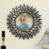 Musician Wall Decor Metal Sitar Artist Wall Art