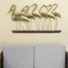 Flamingo Wall Decor – French Flamingo Family Metal Art