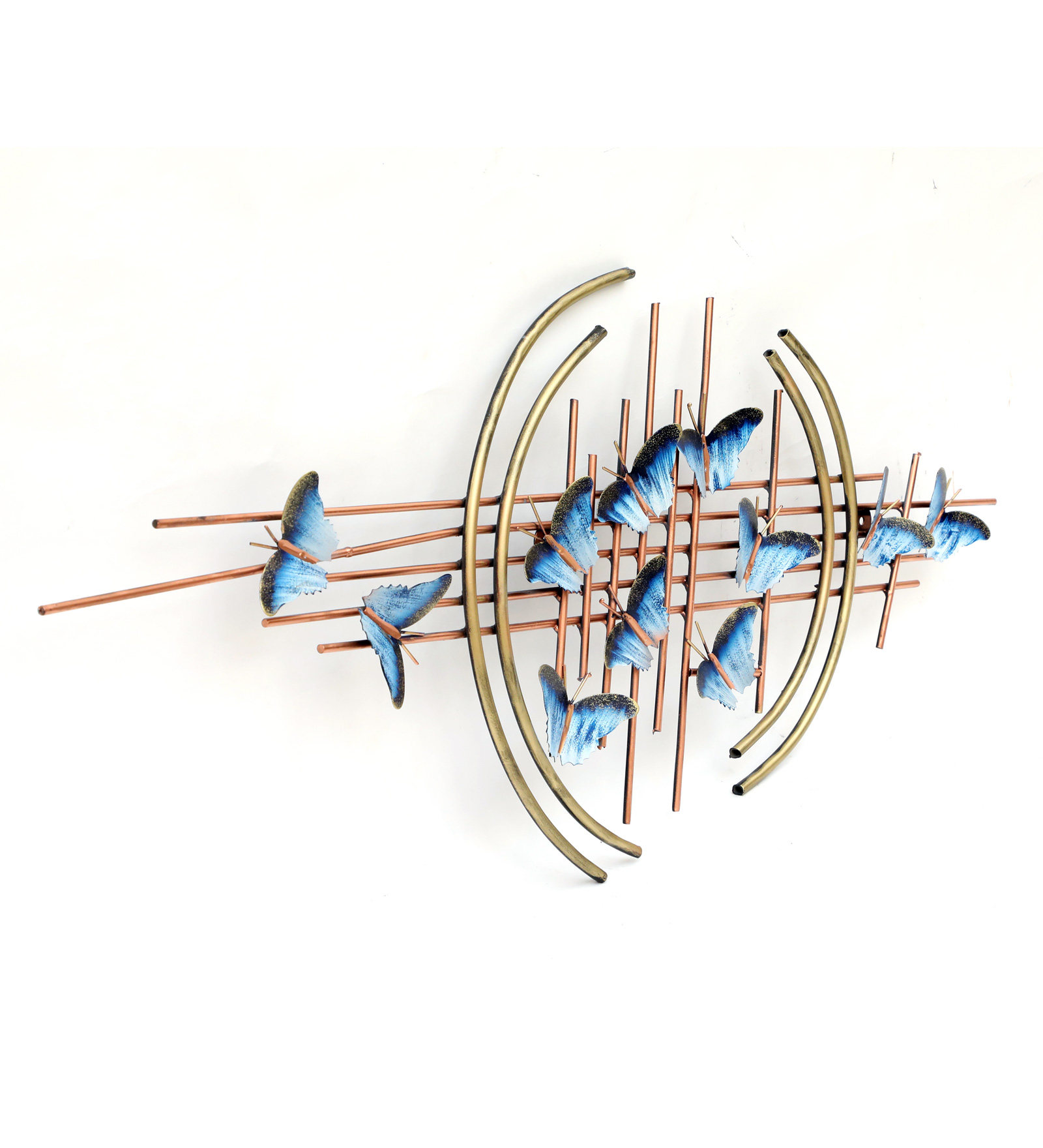 Metal Abstract Butterfly Wall Decor - Image 2