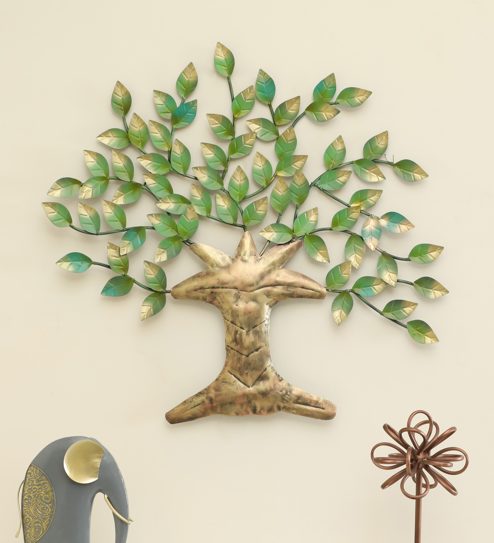 Metal Alila Tree Wall Decor