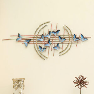 Metal Abstract Butterfly Wall Decor