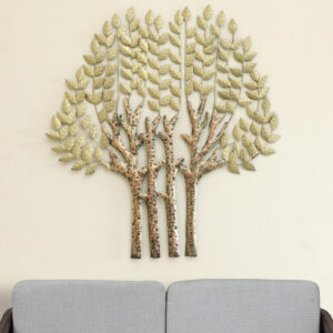 Metal Tapasi Tree Wall Decor