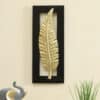 Leaf Wall Frame - Vantara Leaf 4 Metal MDF Wall Decor