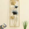 Metal Leaf Wall Frame - Wayanad 2 Multicolour Art 11x30 Inch