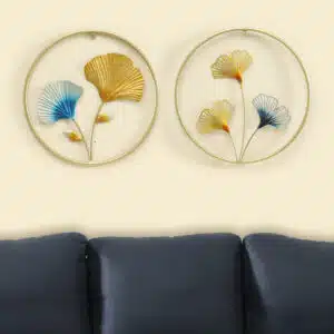 Leaf Wall Decor Set of 2 – Truck Metal Leaf Wall Art