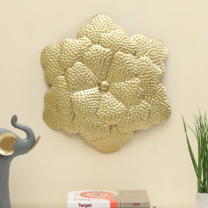 Metal Vamli Flower Big Wall Decor