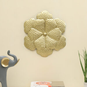 Metal Vamli Flower Small Wall Decor