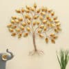 Tree of Life Wall Hanging – Darshi Golden Metal Wall Art