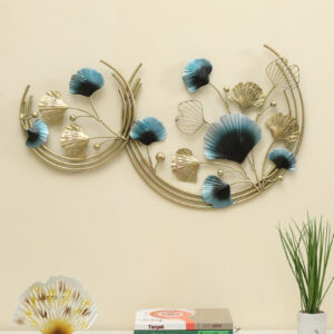 Metal Tyra Leaf Wall Decor