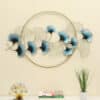Ginko Leaves Wall Decor - Maanav Metal Wall Art for Home