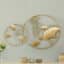 Ginkgo Leaf Metal Wall Art – Large Gold Wall Decor