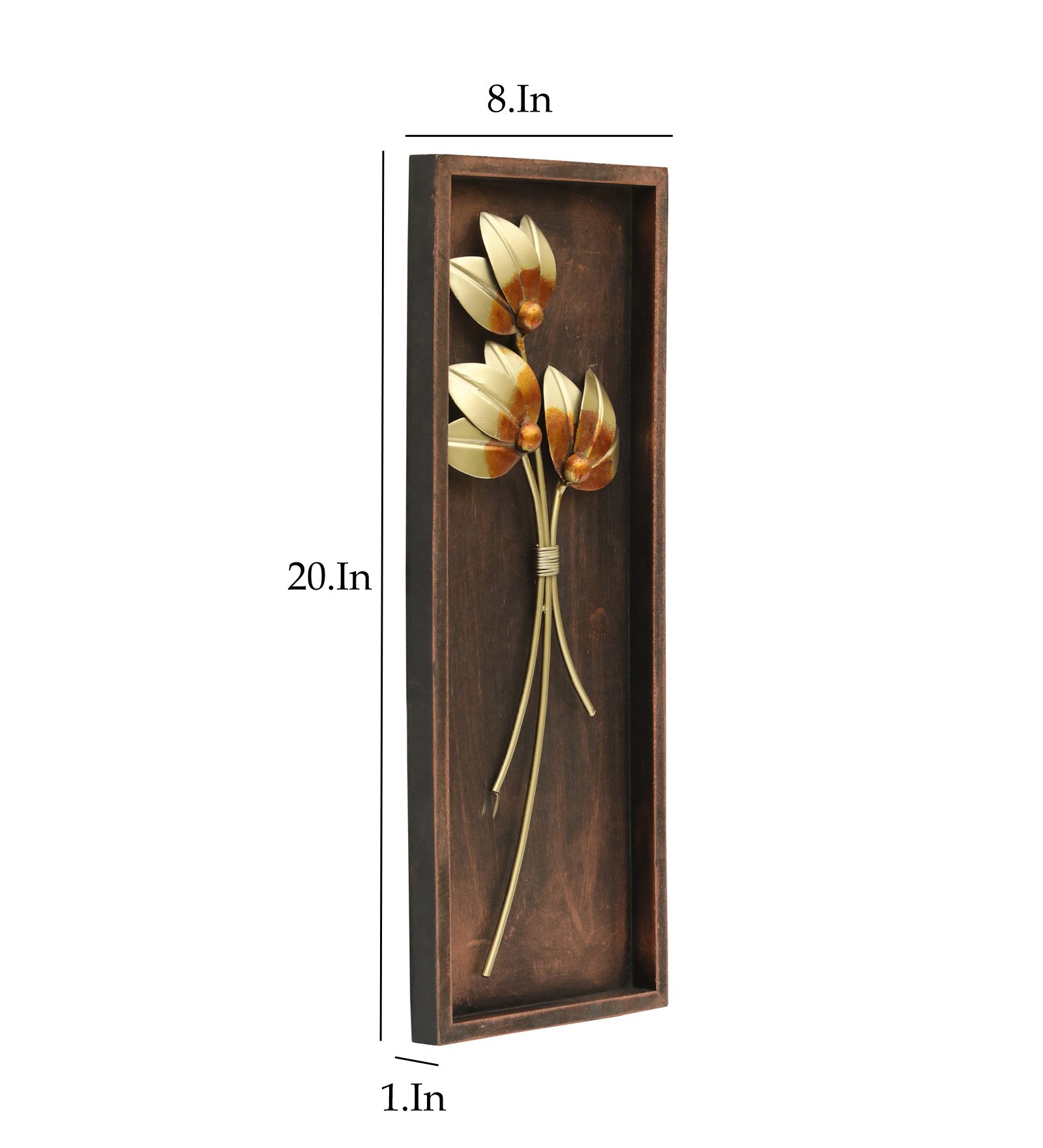 Metal & MDF Jane Leaf Wall Frame - Image 3