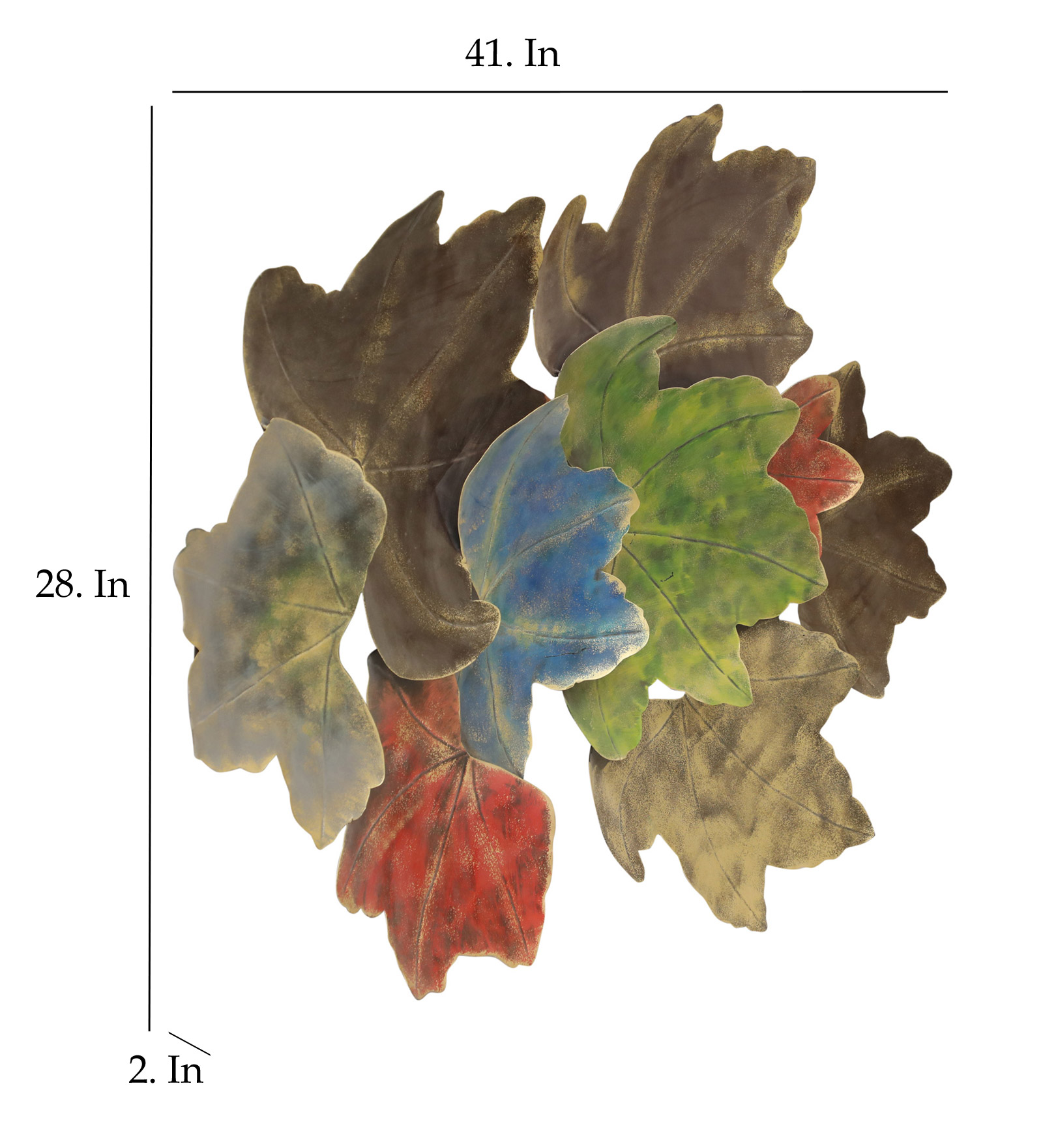 Metal Finley Abstract Wall Decor - Image 3