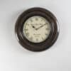 Leya Heritage Wooden Wall Clock with Roman Numeral Dial