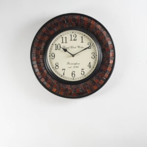 Pahal Heritage Wooden Polished Wall Clock