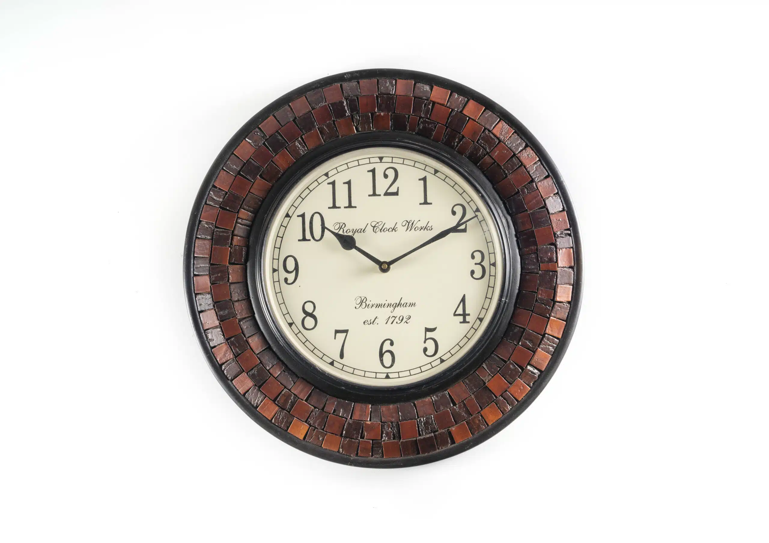 Pahal Heritage Wooden Wall Clock for Traditional Living Room Decor - Image 2