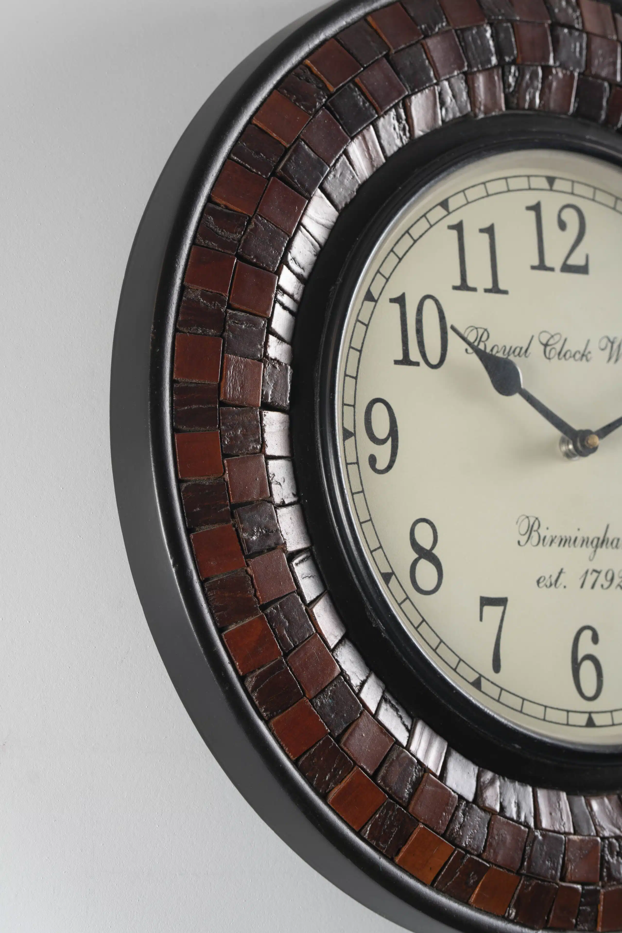Pahal Heritage Wooden Wall Clock for Traditional Living Room Decor - Image 5