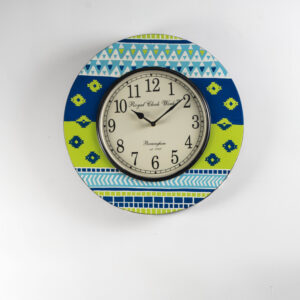 Zubin Wooden Simple Numerical Round Shaped Wall Clock