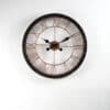 Nora Metal Silent Wall Clock with Large Roman Numerals
