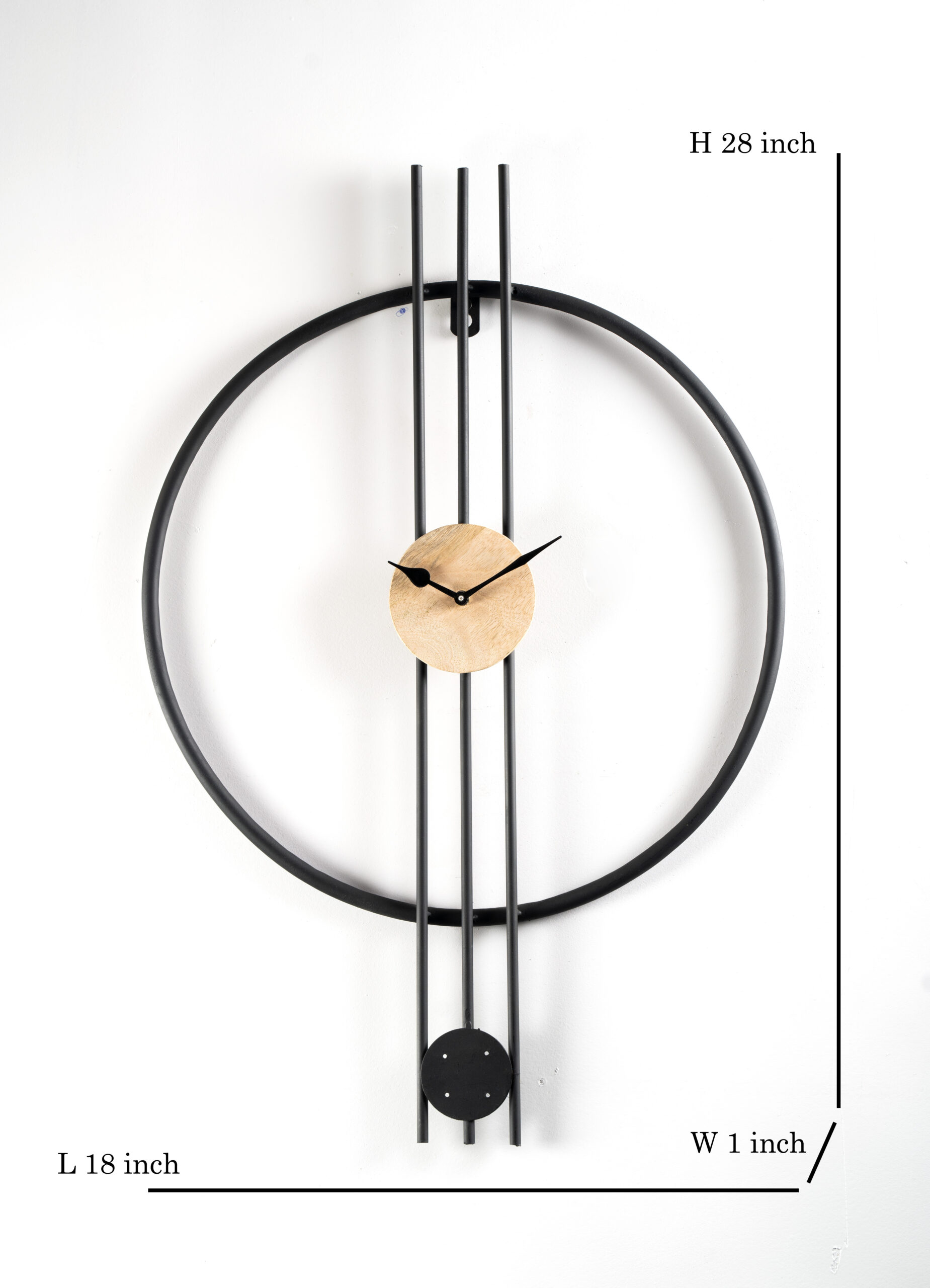 Skylar Metal Silent Wall Clock - Image 3