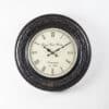 Aarush Wooden Wall Clock with Roman Numerals and Heritage Wooden Frame