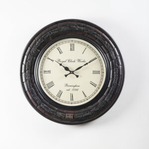 Aarush Wooden Polished Wall Clock