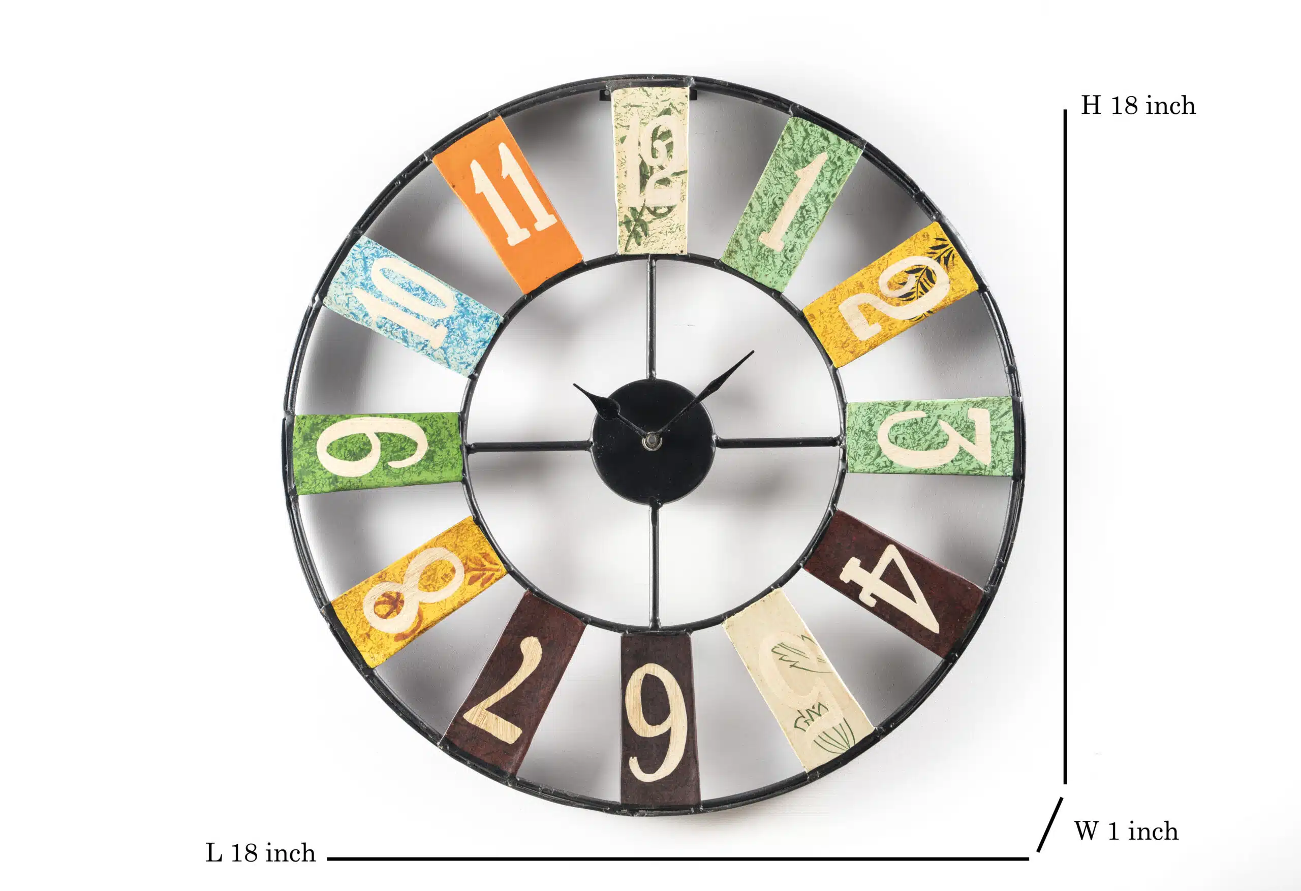 Darsh Metal Wall Clock - Image 3
