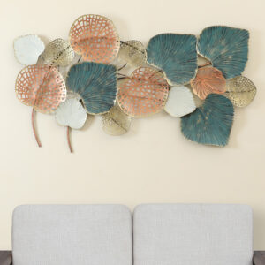 Metal Fraser Abstarct Leaf Wall Decor
