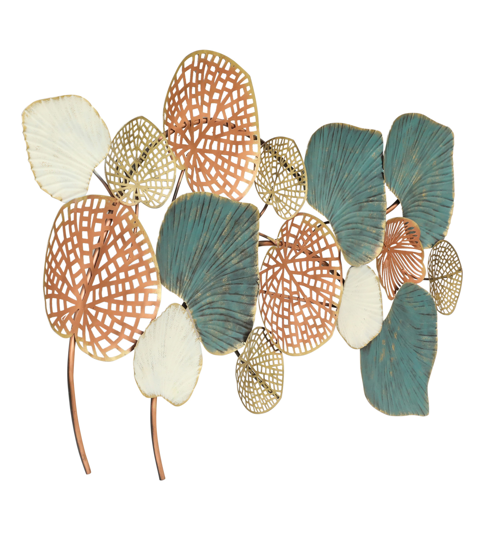 Metal Fraser Abstarct Leaf Wall Decor - Image 2