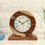 Ezra Heritage Wooden Polished Table Clock