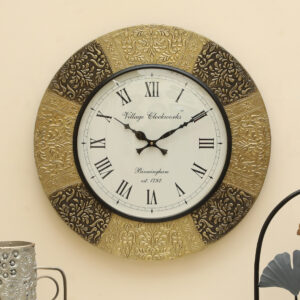 Yarra Heritage Wooden Polished Wall Clock