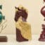 Polyresin Yubi Horse Animal Figurine Beautiful Table Decor