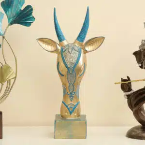 Polyresin Yumi Face Animal Figurine Beautiful Table Decor